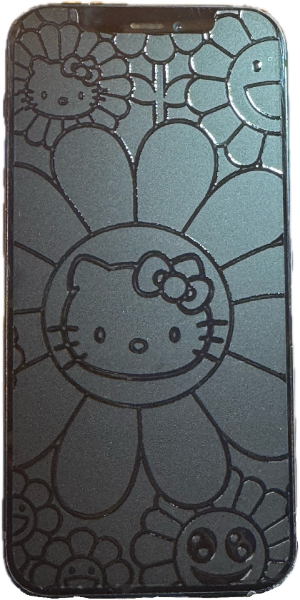 Mica de hidrogel con diseño instalada 1