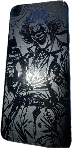 Mica de hidrogel con diseño instalada 7