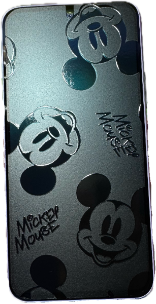 Mica de hidrogel con diseño instalada 10