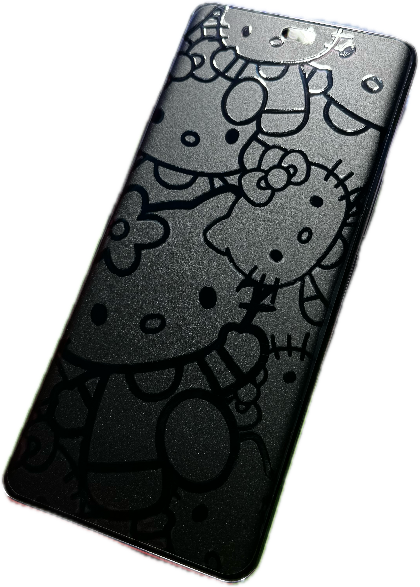 Mica de hidrogel con diseño instalada 21